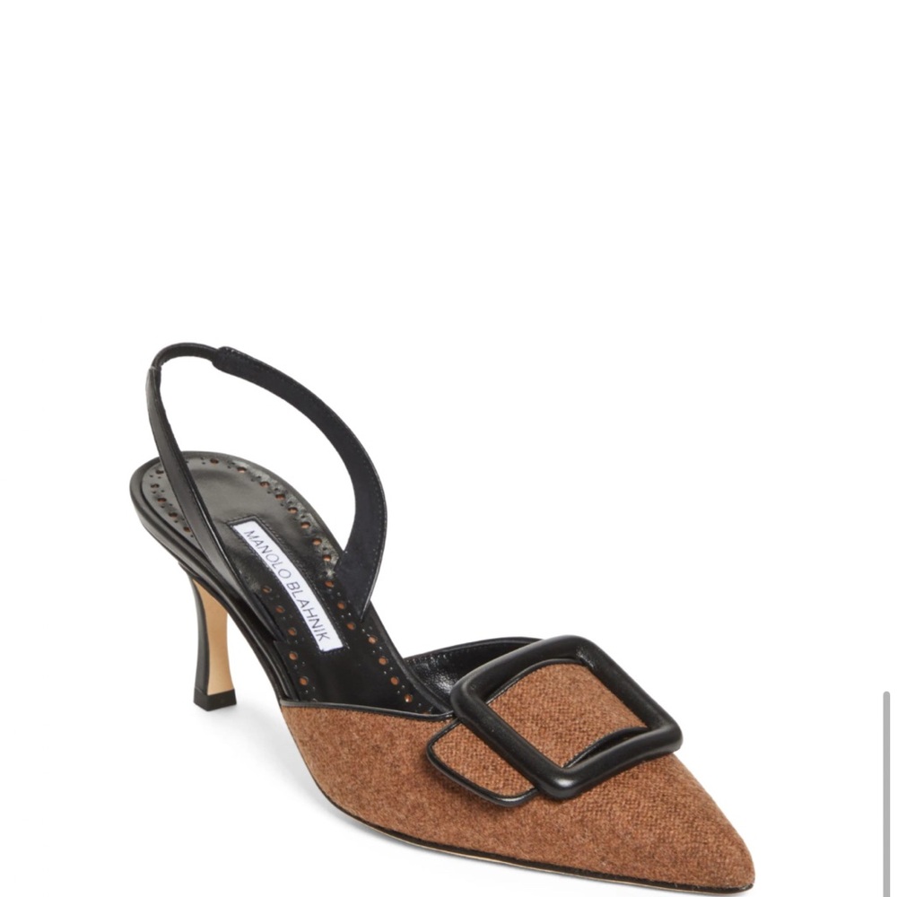 Manolo Blahnik sling backs NIB